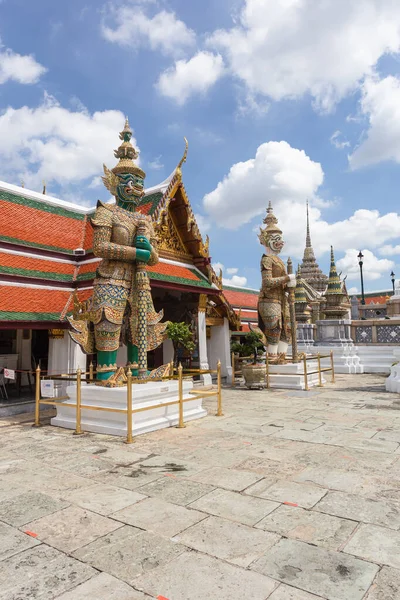 Kuil Buddha Zamrud Atau Kuil Wat Phra Kaew Bangkok Thailand — Stok Foto