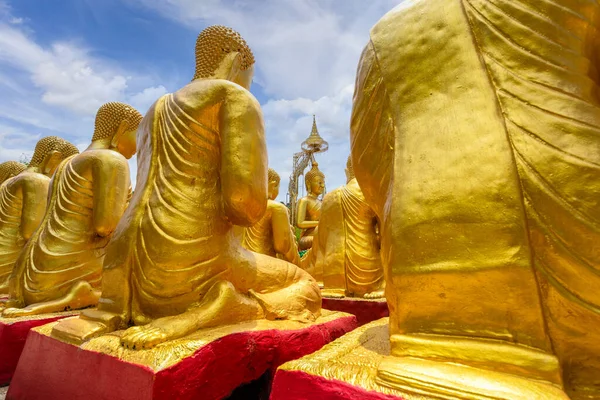 Makha Bucha Budist Anıt Parkı Nda 1250 Havari Heykeli Bulunan — Stok fotoğraf