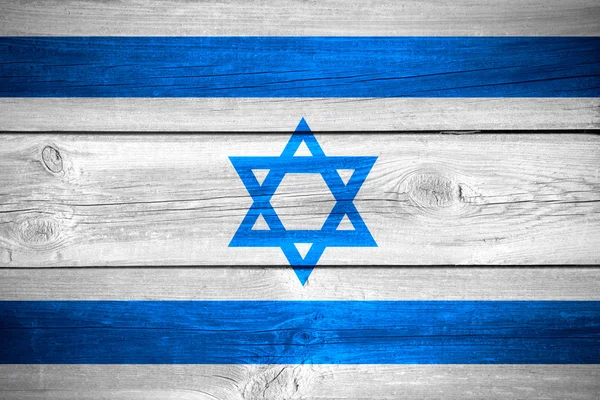イスラエルの国旗の背景 — ストック写真