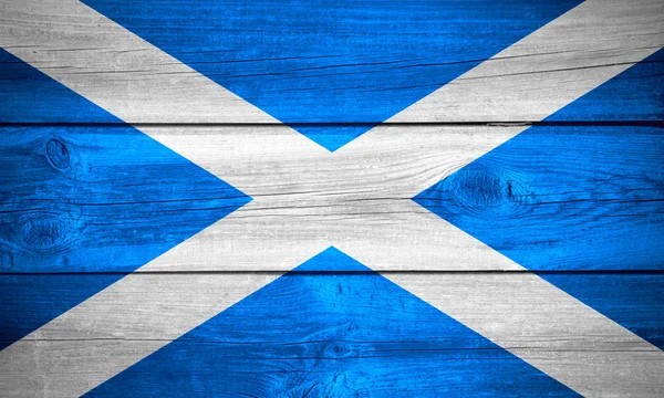 Scottish flag background — Stock Photo, Image