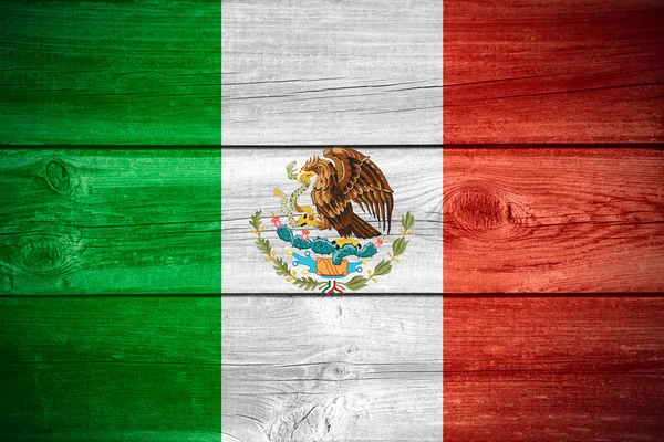 Fond drapeau mexicain — Photo