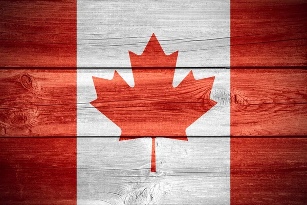 Canadian flag background — Stock Photo, Image