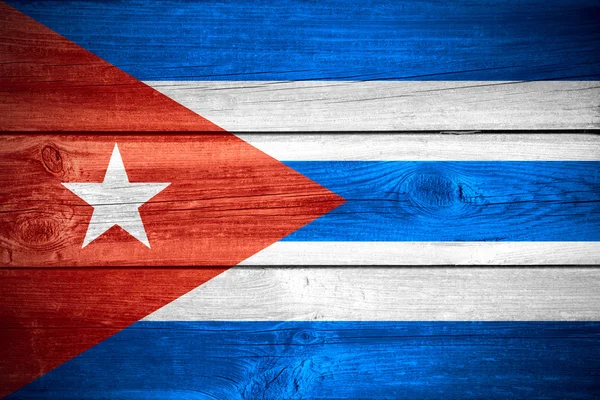 Cubaanse vlag achtergrond — Stockfoto