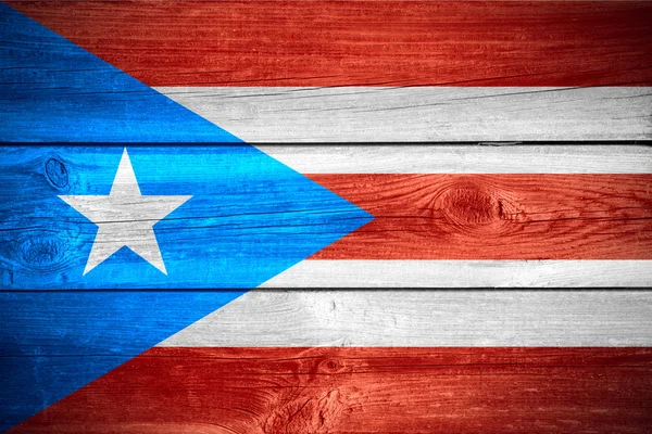 Puerto Rican flag — Stock Photo, Image