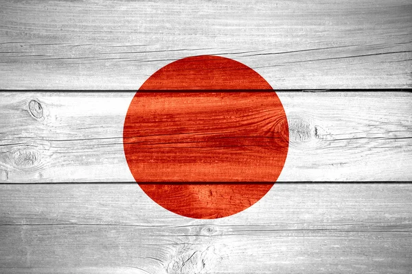 Fondo de bandera japonesa — Foto de Stock