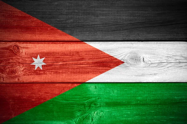 Jordan bayrak arka plan — Stok fotoğraf