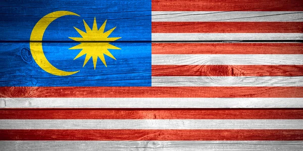 Μαλαισίας σημαία φόντο — Φωτογραφία Αρχείου