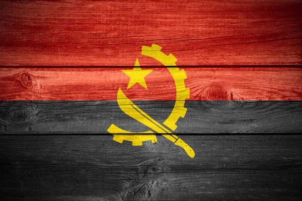 Latar belakang bendera Angola — Stok Foto