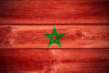 Fas bayrak arka plan