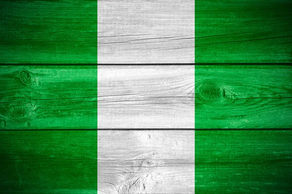 Прапор Нігерії фону — стокове фото