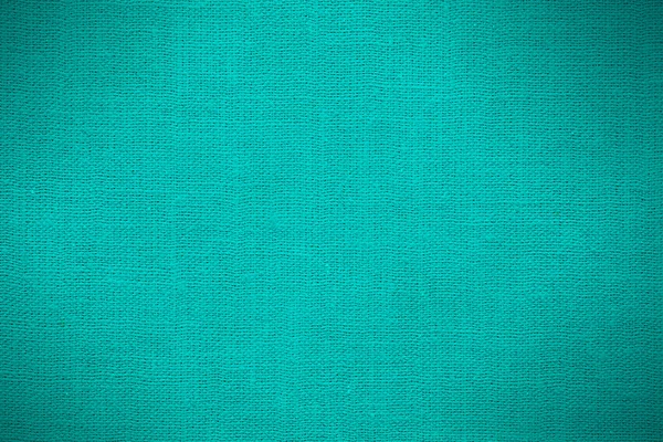 Turquoise canvas texture — Stock Photo, Image