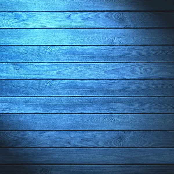 Blue wooden rustic backgroun — Stock Photo, Image