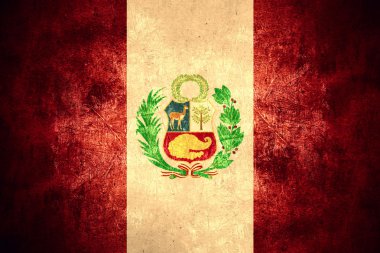 flag of Peru clipart
