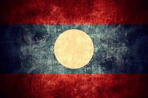 Flag of Laos — Stock Photo, Image