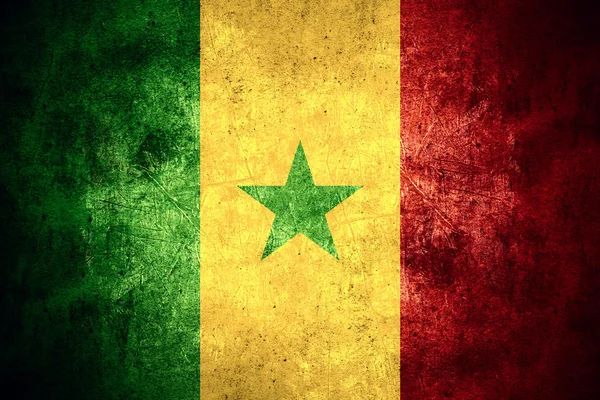 Flagge des Senegal — Stockfoto