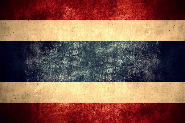 Flagge von Thailand — Stockfoto