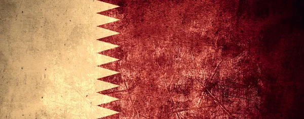 Vlag van qatar — Stockfoto