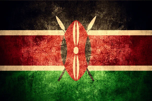 Bandera de Kenya — Foto de Stock