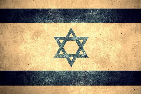 Izraelská vlajka — Stock fotografie