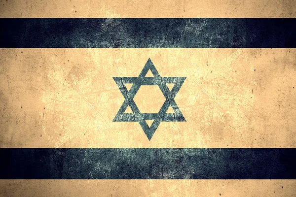 Flagge Israels — Stockfoto