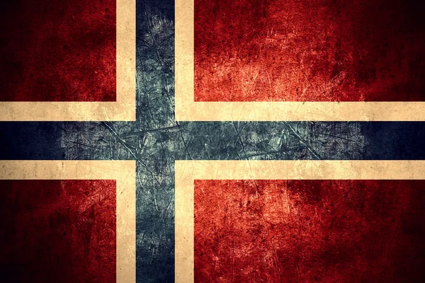 Bandeira da Noruega — Fotografia de Stock