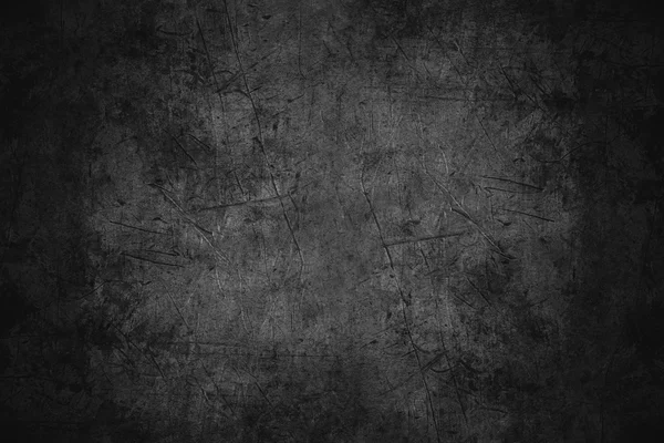 Black scratched metal texture — Stock Photo, Image