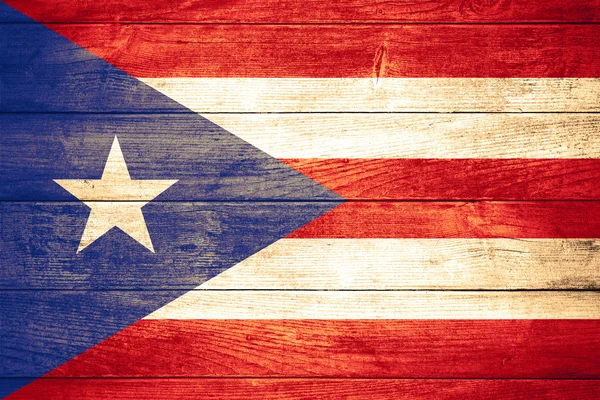 Flag of  Puerto Rico — Stock Photo, Image