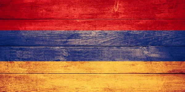 Flagge von Armenien — Stockfoto