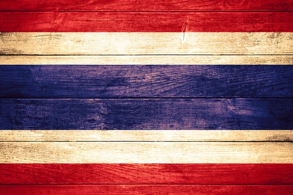 Flagge von Thailand — Stockfoto