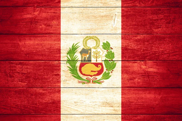 Σημαία του Περού — Φωτογραφία Αρχείου