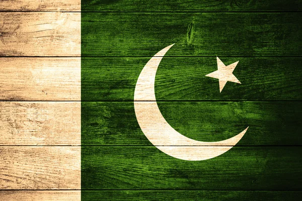 Flagga pakistan — Stockfoto