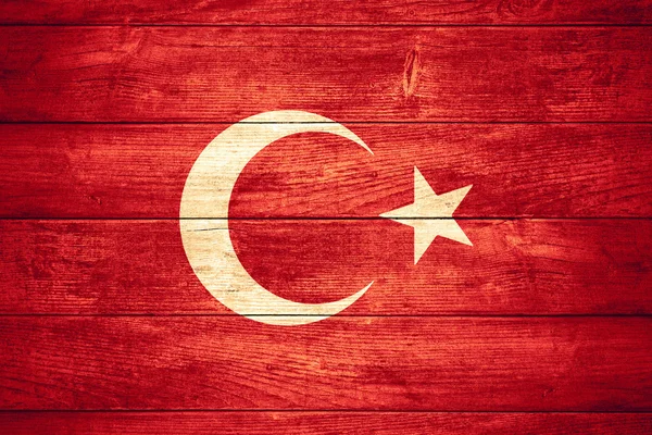 Прапор Туреччини — стокове фото