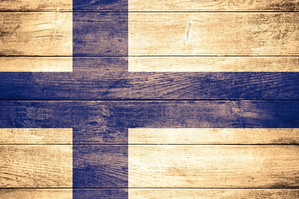 Флаг Финляндии — стоковое фото