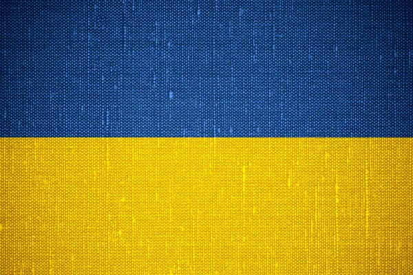 Flagge der Ukraine — Stockfoto