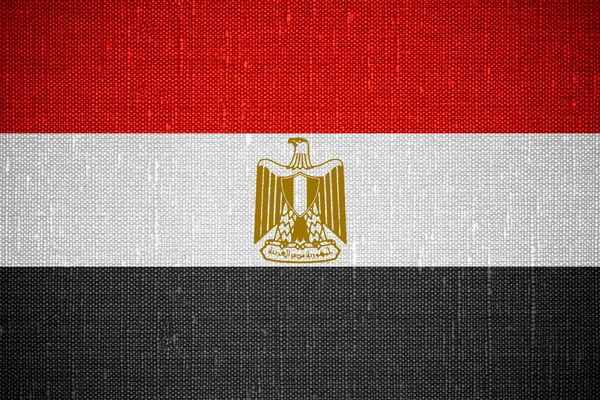 Vlag van Egypte — Stockfoto