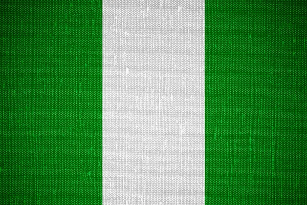 나이지리아의 국기 — 스톡 사진