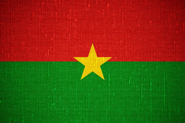 Bendera Burkina Faso — Stok Foto