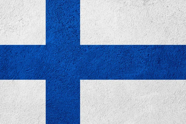 Flagge Finnlands — Stockfoto