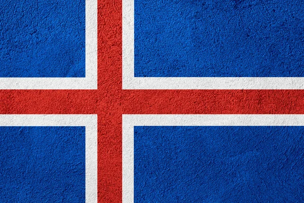 Bandera de Islandia —  Fotos de Stock