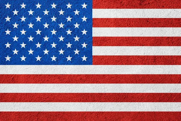 Vlajka Spojených států amerických — Stock fotografie