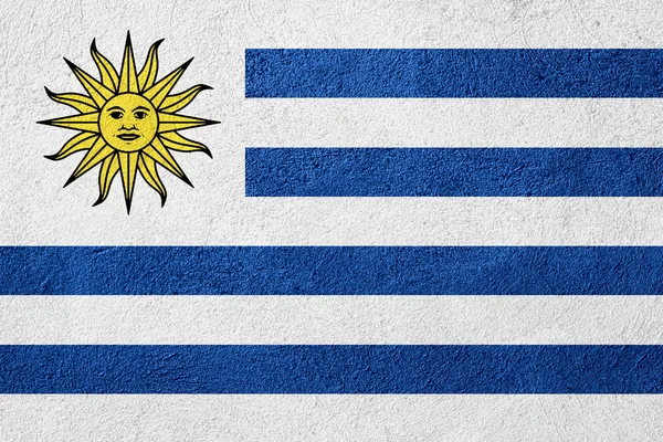 Bandiera dell'Uruguay — Foto Stock