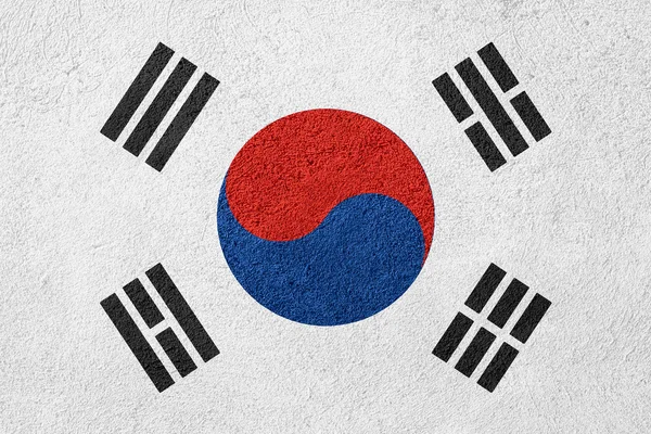 Bandera de Corea del Sur —  Fotos de Stock