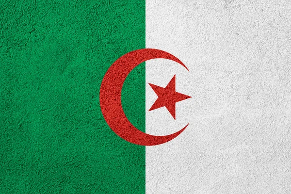 Flagge von Algerien — Stockfoto