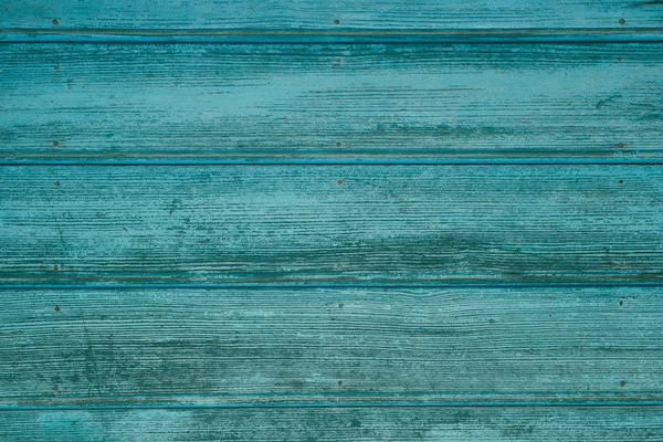 Dřevěné tyrkysové textura — Stock fotografie