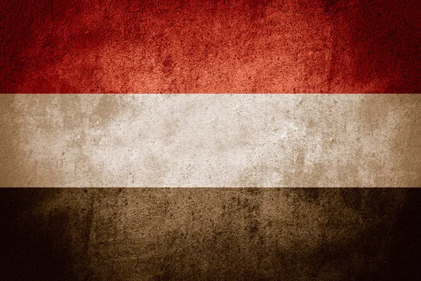 Flaga Jemenu — Zdjęcie stockowe