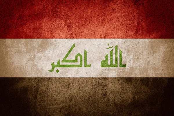 Bandera de Iraq — Foto de Stock