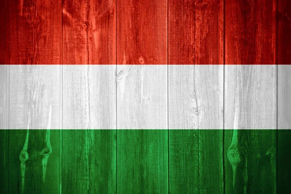 Flagge Ungarns — Stockfoto