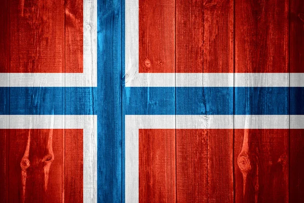 Bandeira da Noruega — Fotografia de Stock