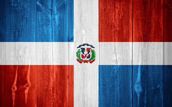 Flag of Dominican Republic — Stock Photo, Image