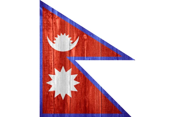 Vlag van nepal — Stockfoto